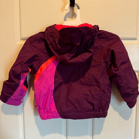 Kids 2T North Face Ski Jacket OUTER LAYER ONLY with Hood - Picture 8 of 9